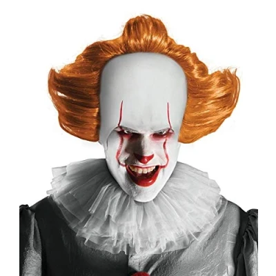 Afbeelding van Generique Pruik Es Stephen Kings Volwassen Oranje