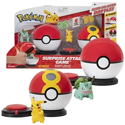 Afbeelding van Pokemon Verrassingsaanval Spel Aanval! Onthul! Win!