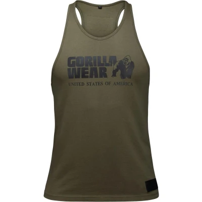 Afbeelding van Gorilla Wear Classic Top, Heren, Maat: XL, Dark green