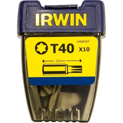 Afbeelding van Irwin Torx T40 1/4/25 mm 10 stuks 10504357