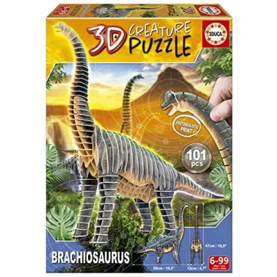 Image de EDUCA Brachiosaurus 3D Creature Puzzle