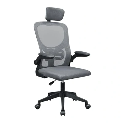 Afbeelding van MARSGAMING MGC ERGOPLUS Professionele ergonomische stoel, dynamische lendensteun, aanpasbaar, ademend mesh, in hoogte verstelbaar tussen 115 en 125 cm, inklapbare armleuningen, verstelbare hoofdsteun,