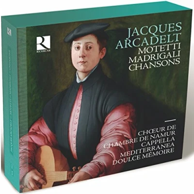 Afbeelding van Choeur De Chambre Namur, Cappella Mediterranea Madrigali Chansons Motetti (3 CD)