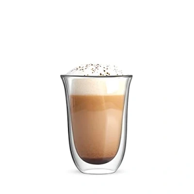 Afbeelding van Bialetti Firenze dubbelwandig koffieglas 300ml 2 stuks