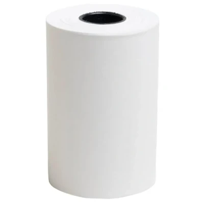 Afbeelding van Exacompta Ref. 40865E pak van 10 rollen voor bankkaarten 57x37mm 18m 1 thermische laag 55g/m² zonder fenol wit