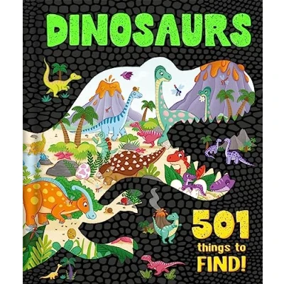 Afbeelding van Search and Find Activity Book Dinosaurs: 501 Things to Find!