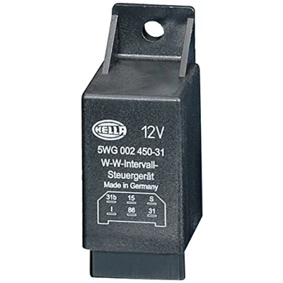 Afbeelding van HELLA 5WG 002 450 311 Relais, ruitenwisserregelinterval Met houder