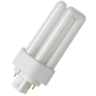 Afbeelding van OSRAM Spaarlamp Energielabel: G (A G) GX24q 3 131.5 mm 230 V 26 W Warmwit Buis 1 stuk(s)