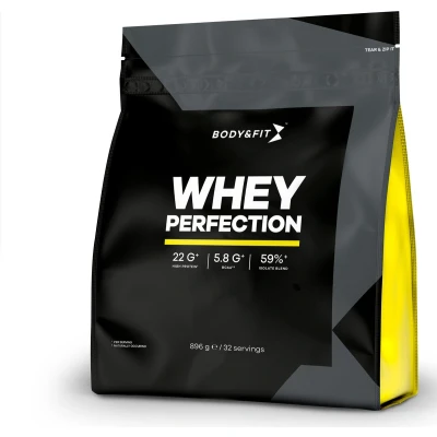 Afbeelding van Body &amp; Fit Whey Perfection Proteine Poeder / Protein Eiwitshake 896 gram (32 shakes) Banaan
