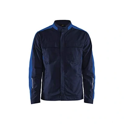 Afbeelding van Blaklader Industrie jack stretch 4444 1832 Marineblauw/Korenblauw