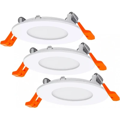 Afbeelding van LEDVANCE 4058075629387 LED inbouwlamp Set van 3 stuks vast ingebouwd 4.50 W Wit