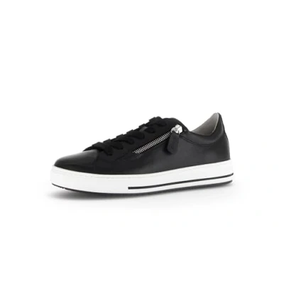 Afbeelding van Gabor Lage sneakers voor dames, zwart.