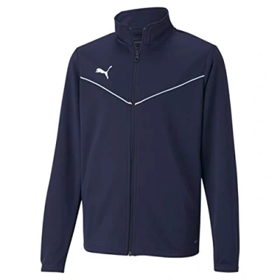 Afbeelding van Puma, Unisex, Hardloopjack, teamRISE Trg Poly Jacket Jr 657393 (140), Groen, 140
