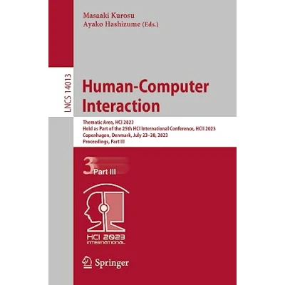 Afbeelding van Lecture Notes in Computer Science Human Interaction