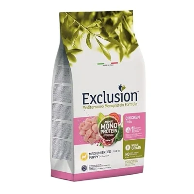 Afbeelding van Exclusion Mediterraneo puppy kip 12 kilo