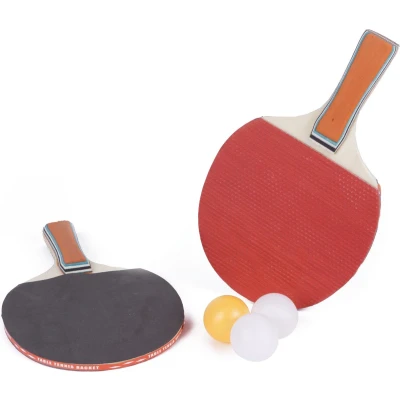Afbeelding van Benson Tafeltennis Set 2 Tafeltennisbatjes 3 Ping Pong Ballen