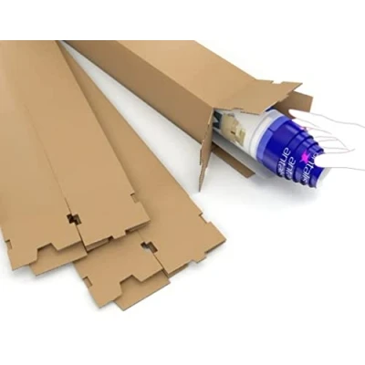 Afbeelding van Vierkante koker IEZZY 1200x120x120mm bruin