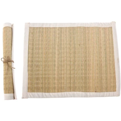 Afbeelding van Placemat gras katoen 30x45cm