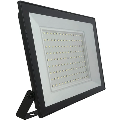 Afbeelding van V TAC VT 44109 B LED Schijnwerper E Serie IP65 Waterdicht Zwart 100W 9500 Lumen 6500K