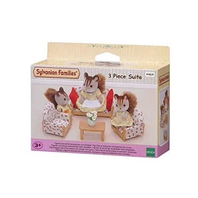 Afbeelding van Sylvanian Families 4464 De bank, 2 fauteuils en salontafel 2922