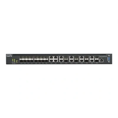 Image de Zyxel XS3800 28 Commutateur C2+ Géré 4 x 10GBase T + 16 10 Gigabit SFP+ 8 combo gigabits Montable sur rack
