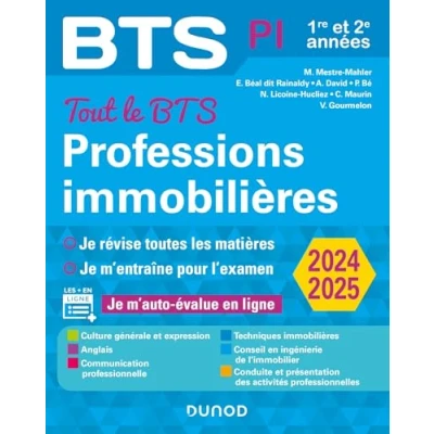 Afbeelding van BTS Professions immobilières Tout en un