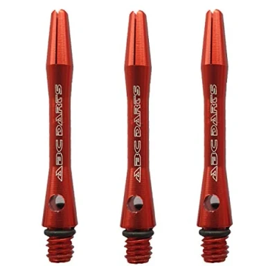Afbeelding van ABC Darts Dart Shafts Aluminium Rood Short 3 Sets (9 stuk)