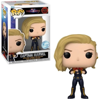 Afbeelding van Funko Pop! Marvel: The Marvels (2023) Captain Marvel Ready to Fight Exclusive