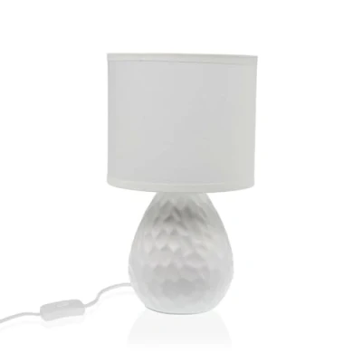 Afbeelding van Bureaulamp Versa Wit Keramisch 40 W 15,5 x 27,5 cm