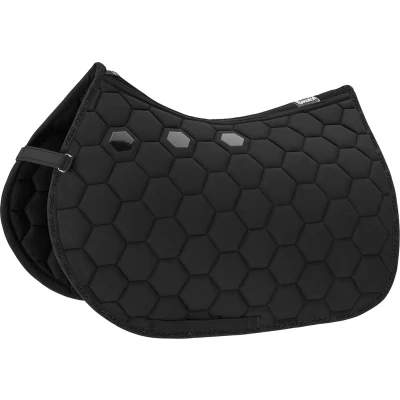 Afbeelding van Eskadron Zadeldekje Softshell Dressuur Zwart Full