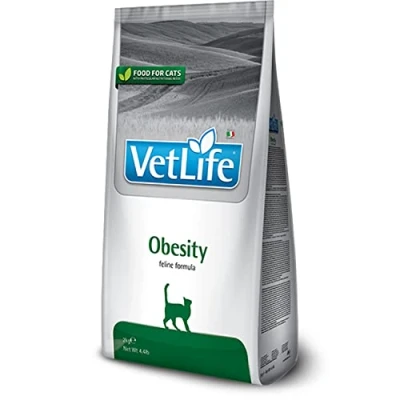 Afbeelding van Vet Life kattenvoeding Obesity 2 kg.
