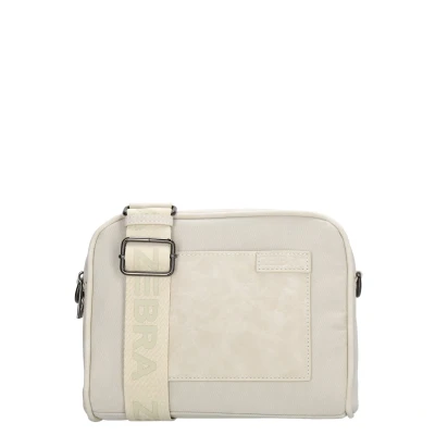 Afbeelding van Zebra Trends Ingrid Shoulderbag creme Damestas