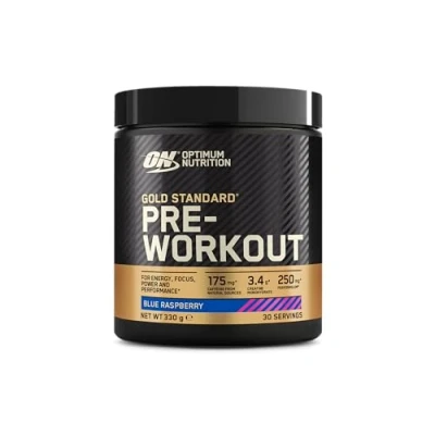 Afbeelding van Optimum Nutrition Gold Standard Pre Workout 330gr Blue Raspberry