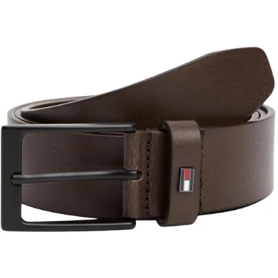 Image de Tommy Hilfiger Ceinture fixe pour homme, Marron (Testa Di Moro), 95