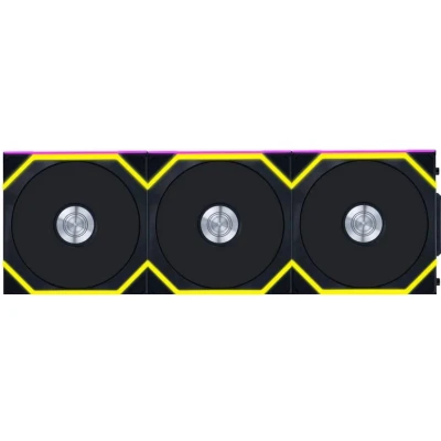 Afbeelding van Lian Li UNI FAN SL Wireless Black Ventilatorhuis 3 pack 120mm 400 2000 rpm 31 dBA 4 pin PWM L Connect ARGB zwart