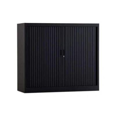 Afbeelding van Claudius Basic roldeurkast 105x120x45 zwart