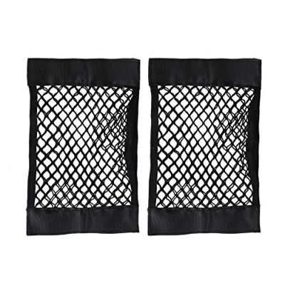 Afbeelding van 2 stuks opbergtas voor de kofferbak, autostoel, achter, net, houder opbergflessen, 40 x 25 cm