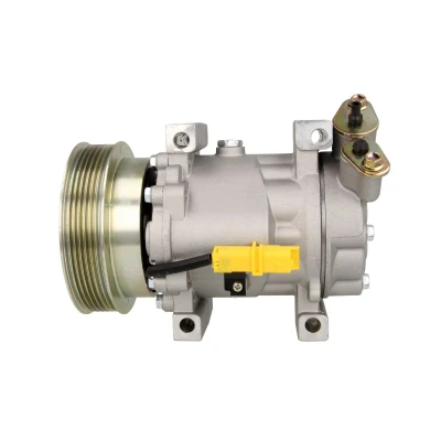 Afbeelding van NRF 32744 AC Compressor SD6V12 12 PAG 46 R 1234yf, 134a Met compressorolie, afdichtring EASY FIT NISSAN: Qashqai / Qashqai+2 I, Juke, Note I