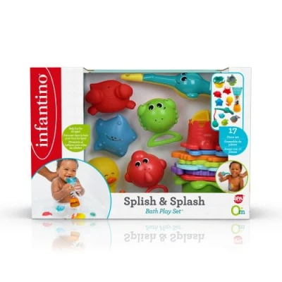Image de Coffret de bain Infantino 17 pièces