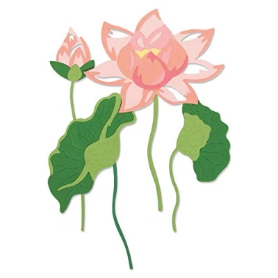 Afbeelding van Sizzix Thinlits Snijmal Set Layered Water Flower