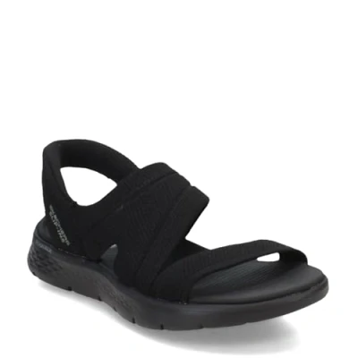 Afbeelding van Skechers Slip ins Go Walk Flex Zandal Enticing Dames Sandalen Zwart