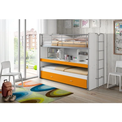 Afbeelding van LUCEVI Bonny Stapelbed 90x200cm Oranje