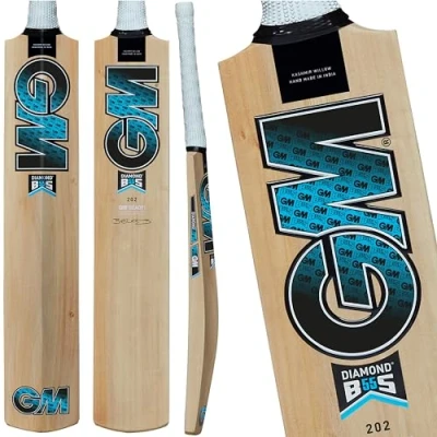 Afbeelding van Gunn and Moore GM Diamond 202 Kashmir Willow Cricket Bat.