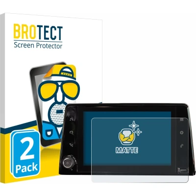 Afbeelding van BROTECT Screenprotector voor Peugeot Rifter 2019 Infotainment System Folie Beschermfolie matte (2 Stuks)