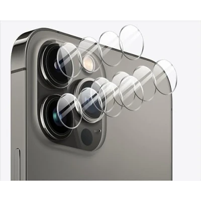 Afbeelding van GIOPUEY [Super dunne 4 stuks achtercamerabescherming, compatibel met iPhone 16 Pro/16 Pro Max, HD gehard glas [krasbestendig] camera voor Max