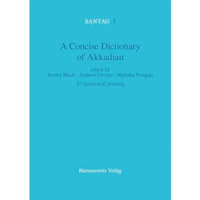 Afbeelding van A Concise Dictionary of Akkadian