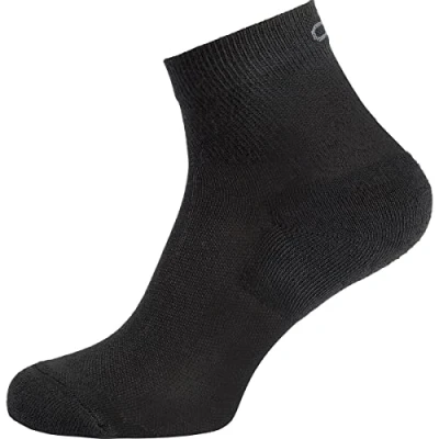 Afbeelding van Odlo Socks Quarter Active 2 Sokken, uniseks, zwart.