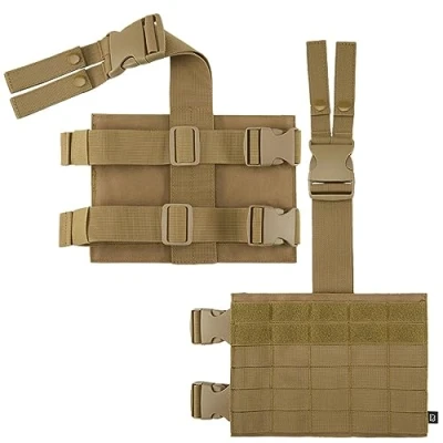 Afbeelding van Brandit Molle Leg Panel tasje Beige