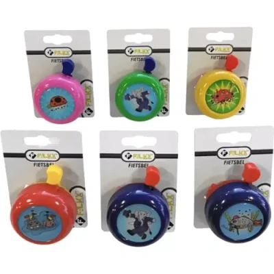 Afbeelding van FALKX bel staal met prints, Diameter 54mm