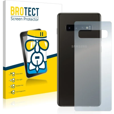 Afbeelding van BROTECT Screenprotector voor Samsung Galaxy S10 (Achterkant) Folie Beschermfolie Beschermglas transparant